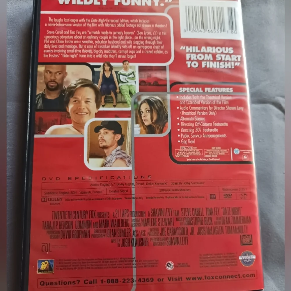 Date Night DVD Movie